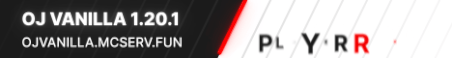 Orangejewce MC Server! Minecraft Server Banner