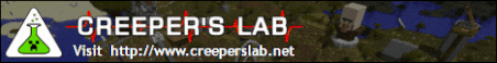 Creeper's Lab Minecraft Server Banner