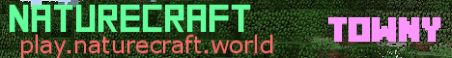 NatureCraft Minecraft Server Banner