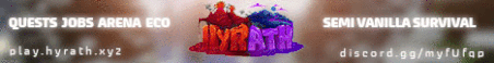 Hyrath SMP Minecraft Server Banner