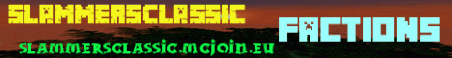 SlammersClassic Minecraft Server Banner
