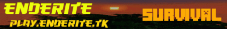 Enderite Minecraft Server Banner