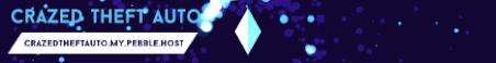 Crazed Theft Auto Minecraft Server Banner