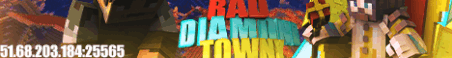 RadDiamond Minecraft Server Banner