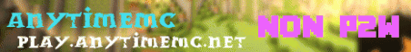 AnytimeMC Network Minecraft Server Banner