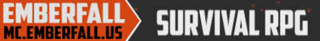 Emberfall Minecraft Server Banner