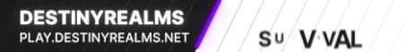 DestinyRealms Minecraft Server Banner