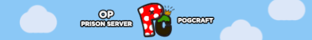 PogCraft Minecraft Server Banner