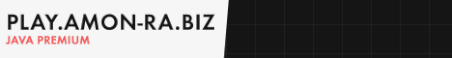 Amon-Ra Network 1.8.8 - 1.16.X Minecraft Server Banner