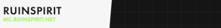 RuinSpirit Minecraft Server Banner