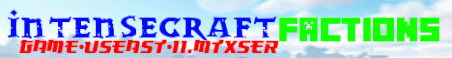 IntenseCraft Minecraft Server Banner