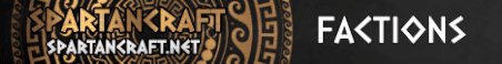 SpartanCraft Survival SMP Minecraft Server Banner