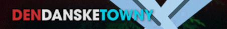 DenDanskeTowny Minecraft Server Banner