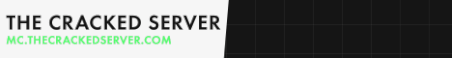 The Cracked Server Minecraft Server Banner