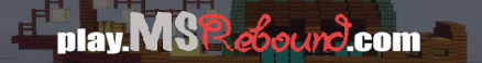 MSRebound Minecraft Server Banner