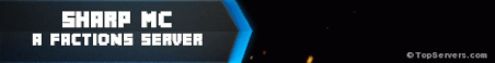 SHARP-MC Minecraft Server Banner
