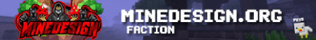 Minedesign Minecraft Server Banner