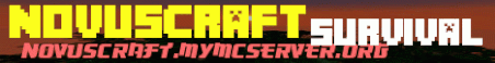NovusCraft Minecraft Server Banner