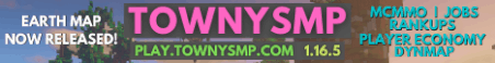 TownySMP Minecraft Server Banner