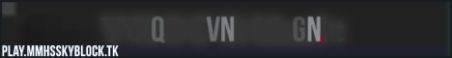 MMHS Skyblock Minecraft Server Banner