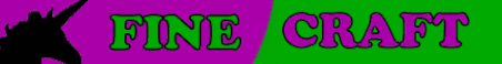 Fine Craft Minecraft Server Banner