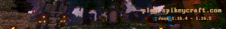 Spikeycraft Minecraft Server Banner