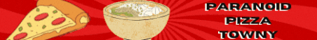Paranoid Pizza MC Minecraft Server Banner
