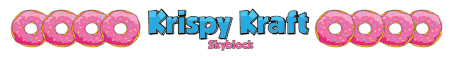 Krispy Kraft Minecraft Server Banner