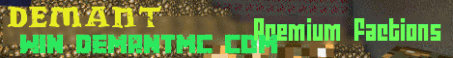 DEMANT Minecraft Server Banner