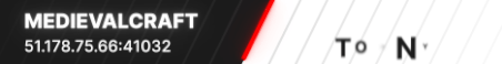 MedievalCraft Minecraft Server Banner