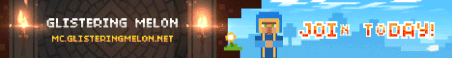 Glistering Melon Minecraft Server Banner