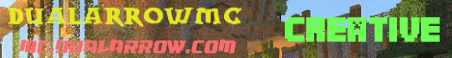 DualArrowMC Minecraft Server Banner