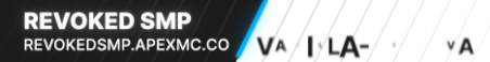 Revoked SMP  Minecraft Server Banner