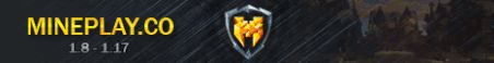 Mineplay.co Minecraft Server Banner