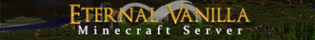 Eternal Vanilla Minecraft Server Banner