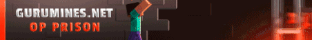 GuruMines Minecraft Server Banner