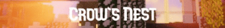Crow's Nest Minecraft Server Banner