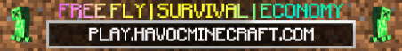 HAVOC MC Minecraft Server Banner