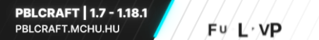 PBLCraft Minecraft Server Banner