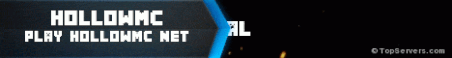HollowMC Minecraft Server Banner