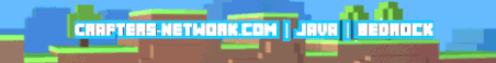 Crafters Network Minecraft Server Banner