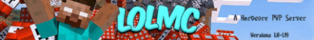 lolmc Minecraft Server Banner