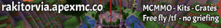 Rakitorvia Minecraft Server Banner