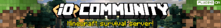 io community Minecraft Server Banner