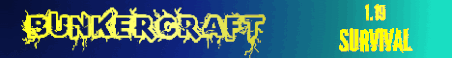 BunkerCraft Minecraft Server Banner
