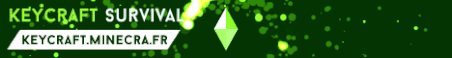 KeyCraft Survival Minecraft Server Banner