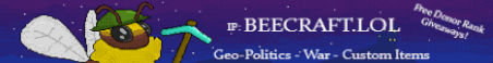 Beecraft - Nation Building | Diplomacy  Minecraft Server Banner
