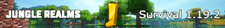 Jungle Realms Minecraft Server Banner