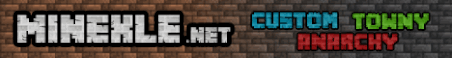 Minexle Minecraft Server Banner