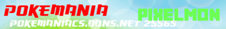 Pokemania Minecraft Server Banner
